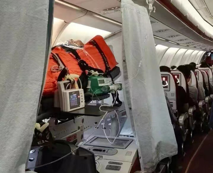 英吉沙县跨国医疗包机、航空担架